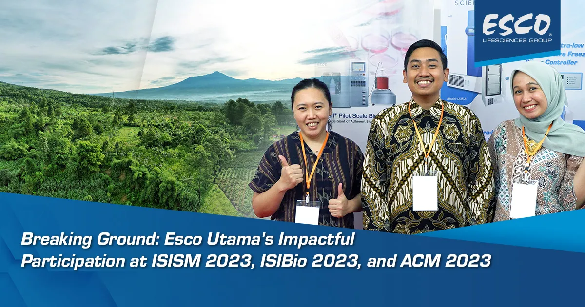 Breaking Ground: Esco Utama's Impactful Participation at ISISM 2023, ISIBio 2023, and ACM 2023