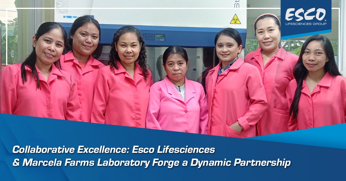 Collaborative Excellence: Esco Lifesciences Marcela Farms Laboratory and Forge a Dynamic Partnership